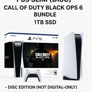 Sony PS5 Slim Disc Edition - White